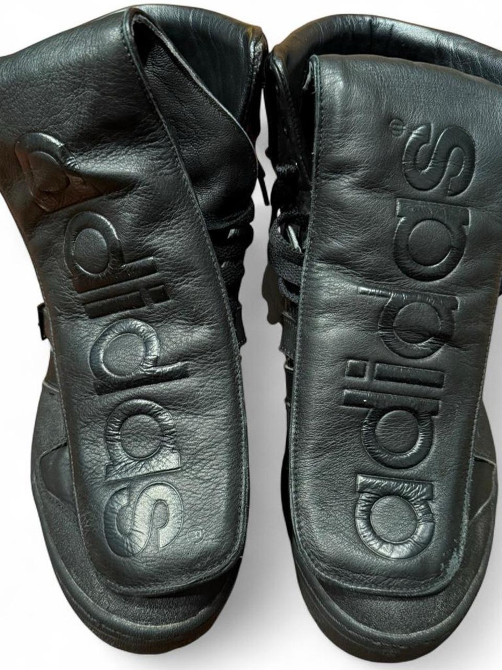 Jeremy Scott x Adidas ObyO FW09 Constructor Big Tongue Sneakers
